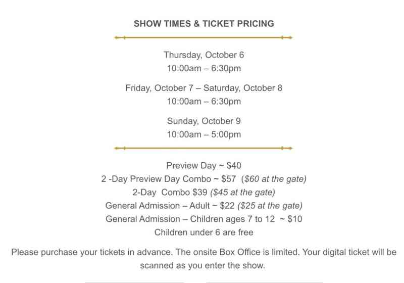 Annapolis Boat Shows tickets
