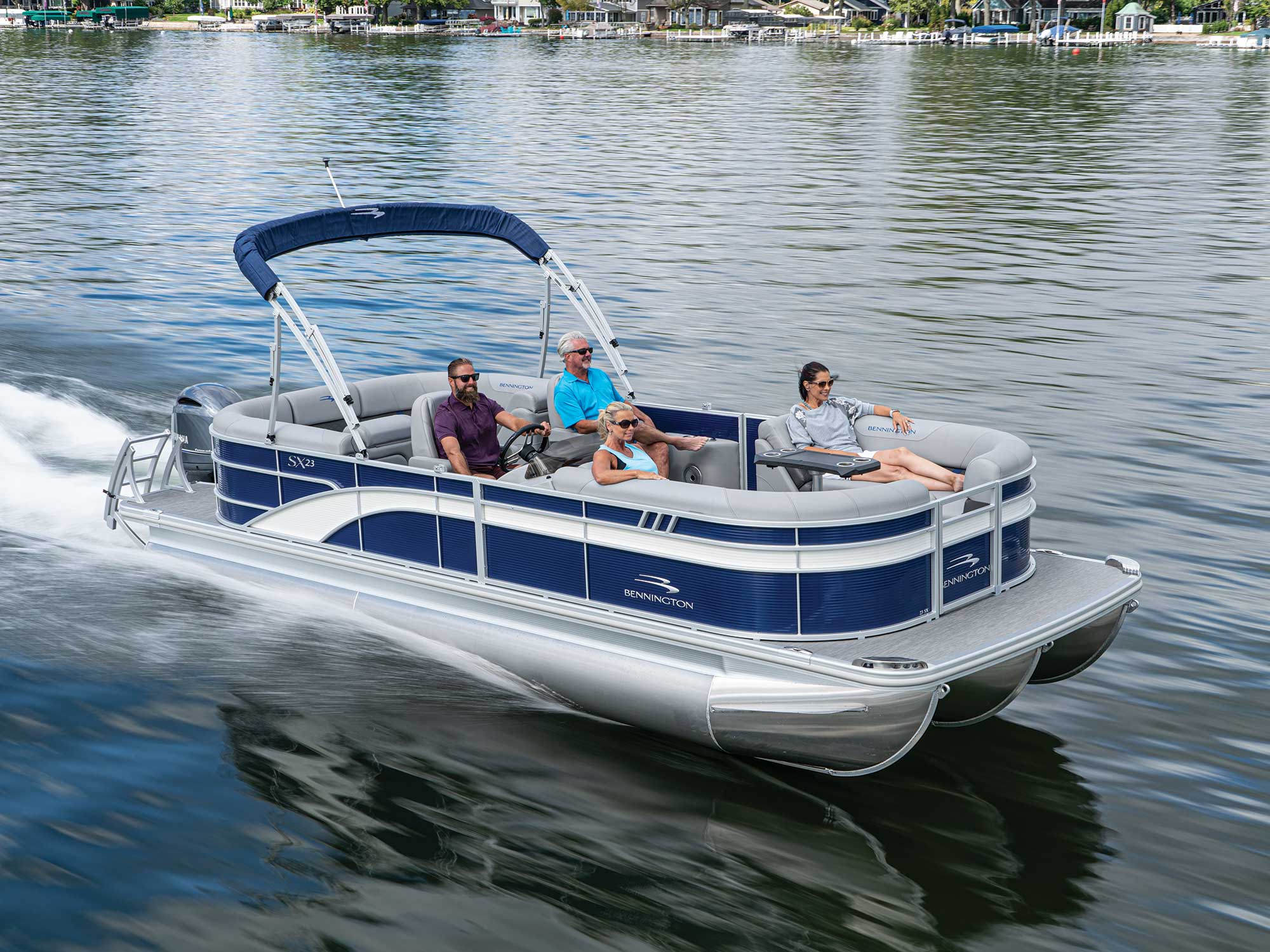 2023 Bennington 23 SX Quad Bench