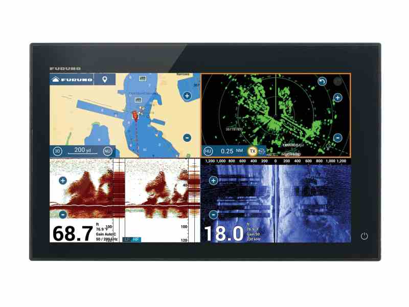 Furuno TZtouch 3 w/Chirp Side-Scan Technology