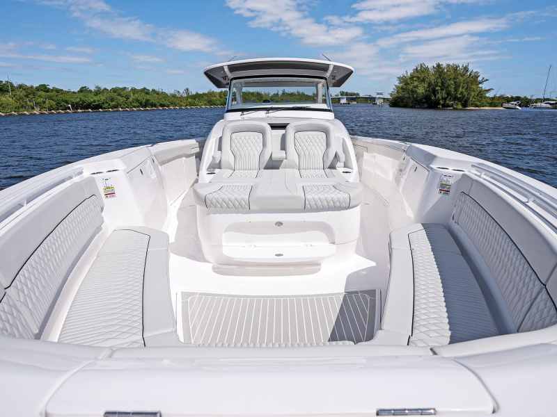 Intrepid 51 Panacea bow seating