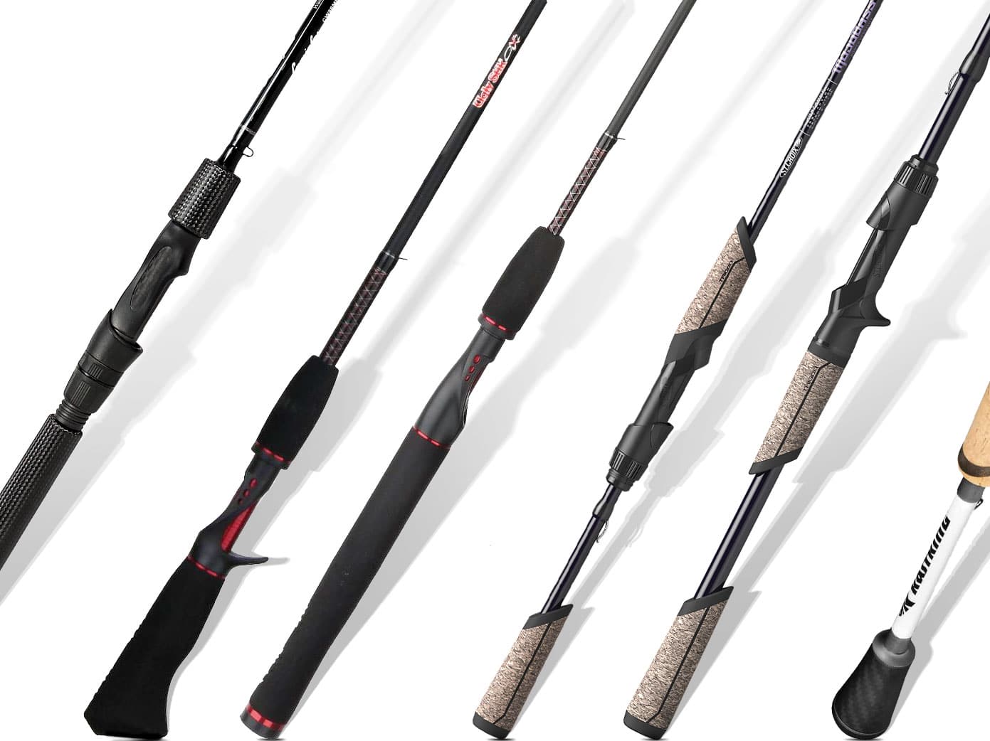 best fishing poles for freshwater Sougayilang Speed Bass Rods, Porable Light Weight High Carbon 4 Pc Blanks Travel Fishing-Spinning & Casting Saltwater Fishing Pole Freshwater Fishing