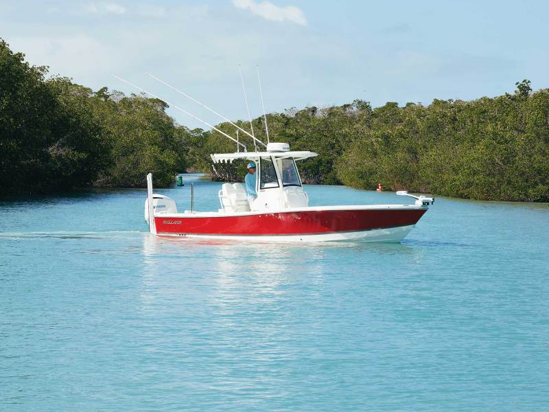 Regulator 26XO fishing
