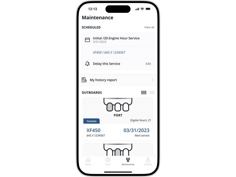 Siren Connected Boat App