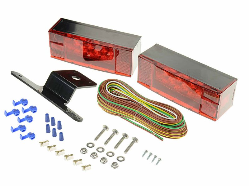 Bass Pro Shops LED Low Profile Rectangle Trailer Light Kit