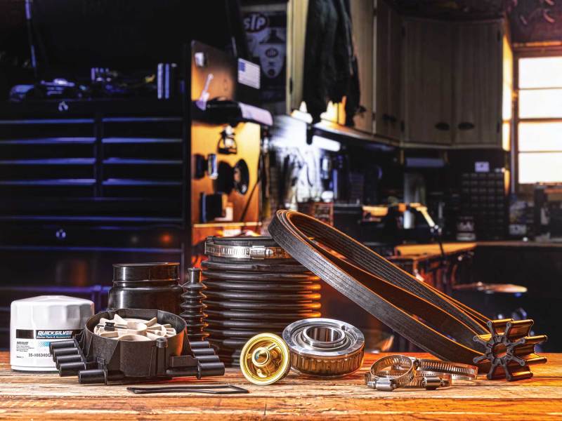Parts for sterndrive maintenance
