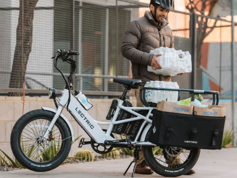 Lectric e-bike for boaters