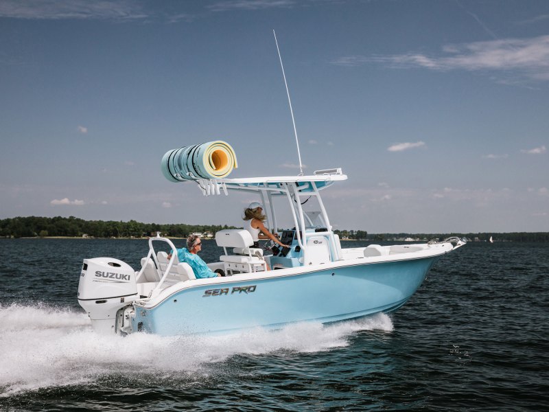 Sea Pro 225 FLX Sandbar running