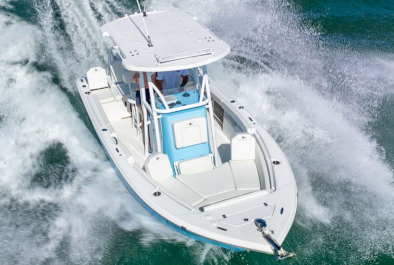 Sea Pro 225 FLX Sandbar overhead