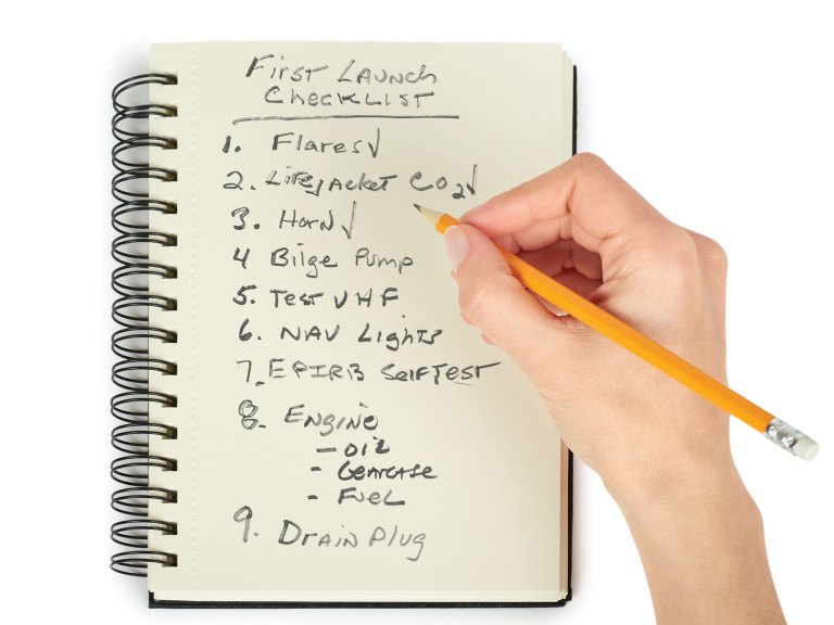 BTG325-SEA-Spring-Checklist Logbook for spring commissioning