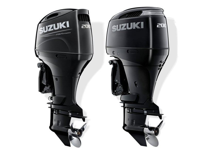 Suzuki V-6 and inline-4 outboards