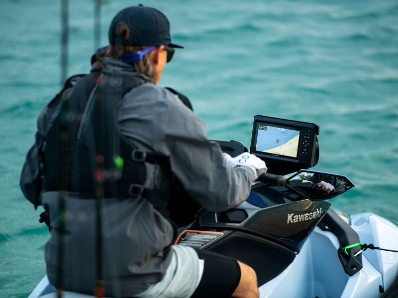 Kawasaki Jet Ski Ultra 160LX-S Angler electronics