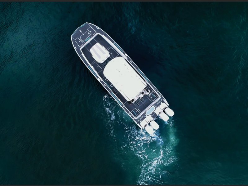 SeaDek flooring on a boat