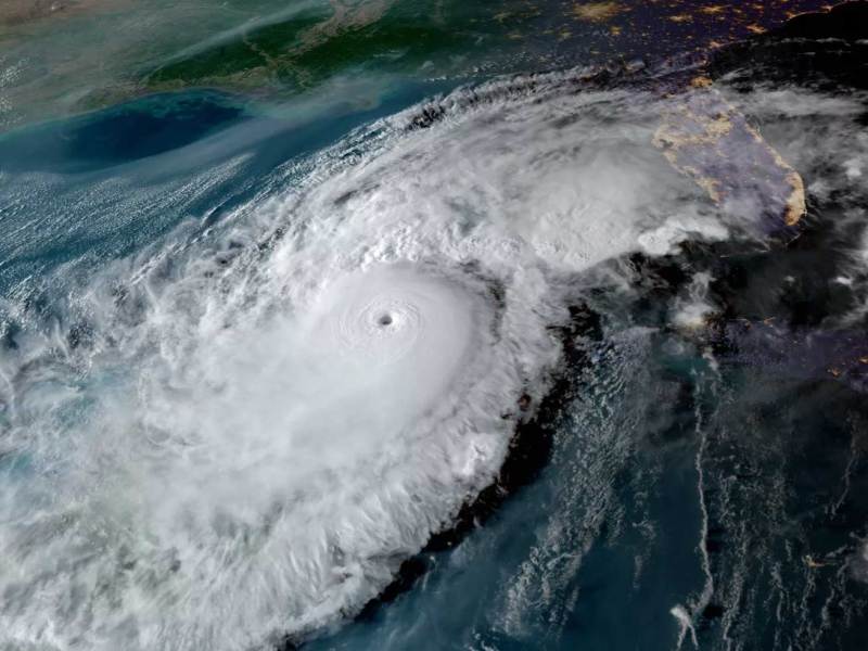 Hurricane Milton approaching Florida