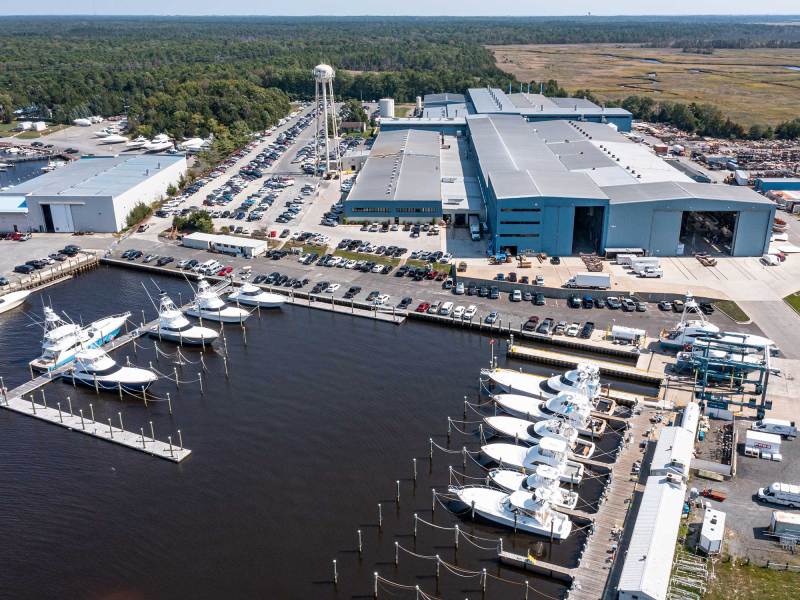 Viking Yachts manufacturing facility