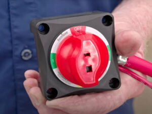 Installing a marine battery-selector switch