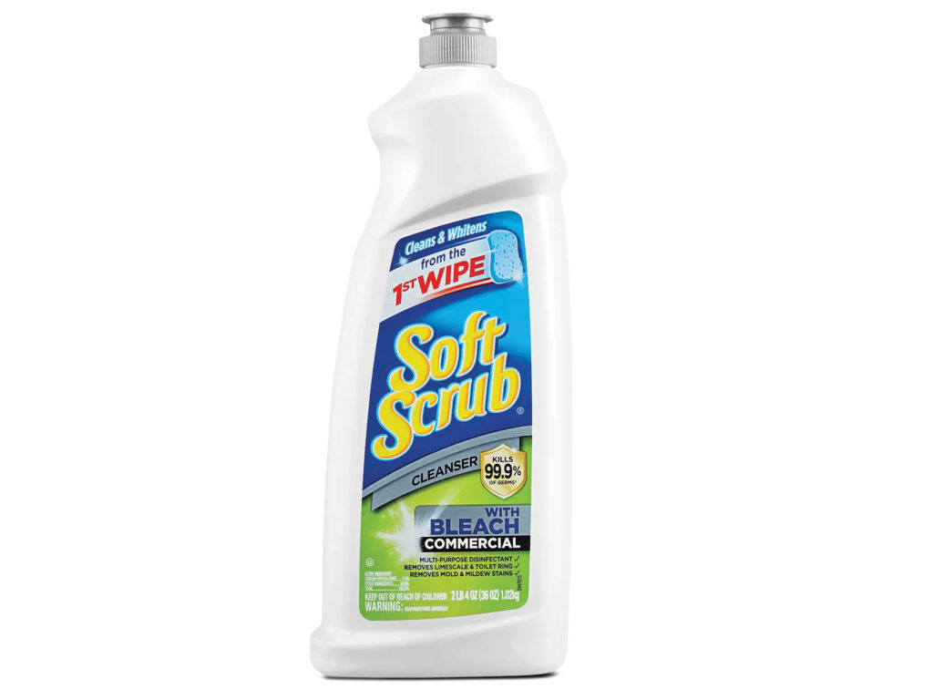 Soft Scrub cleanser for boats