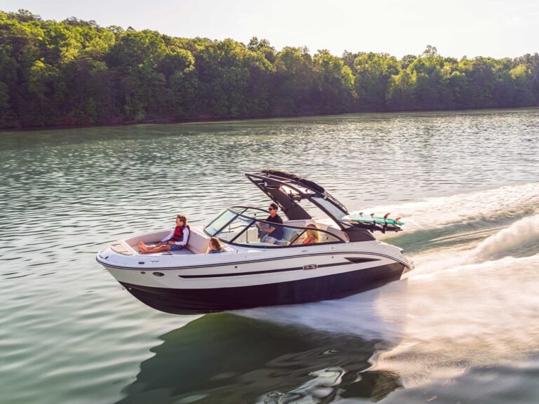 Sea Ray SDX 230 on the lake