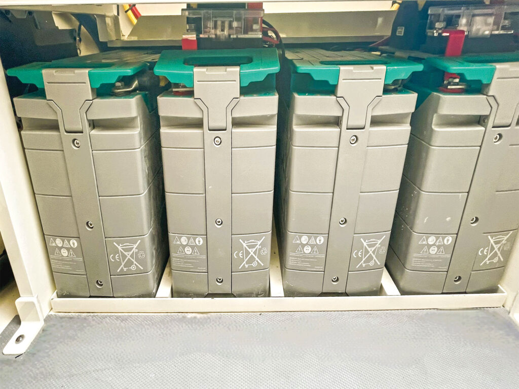 Lithium batteries for the Fathom system