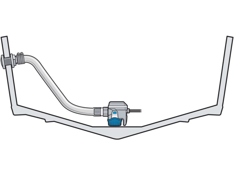 Installing an automatic bilge pump