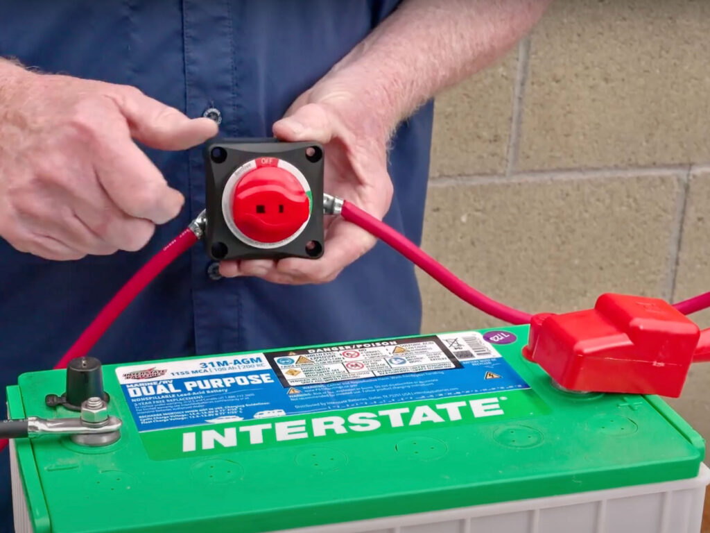 Replacing worn-out battery cables
