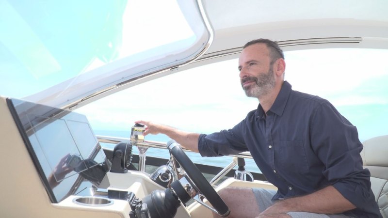 Running a boat protected by the TOMA-TOP