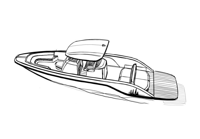 Arc Coast center console fishing boat