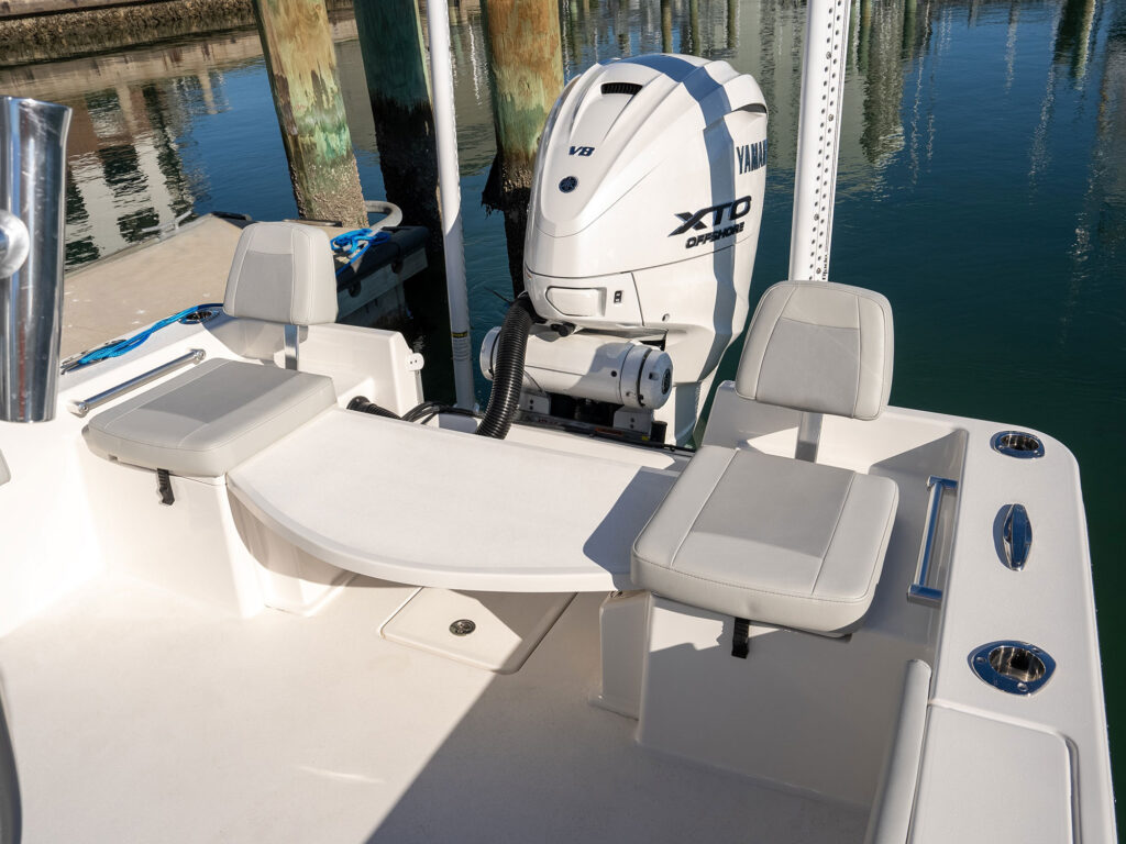 Bay Rider 269 Bay aft seating