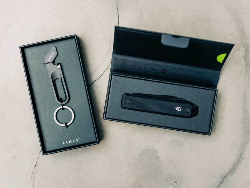 James Brand tools in packaging