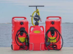 Fuel caddy for PWC and boats