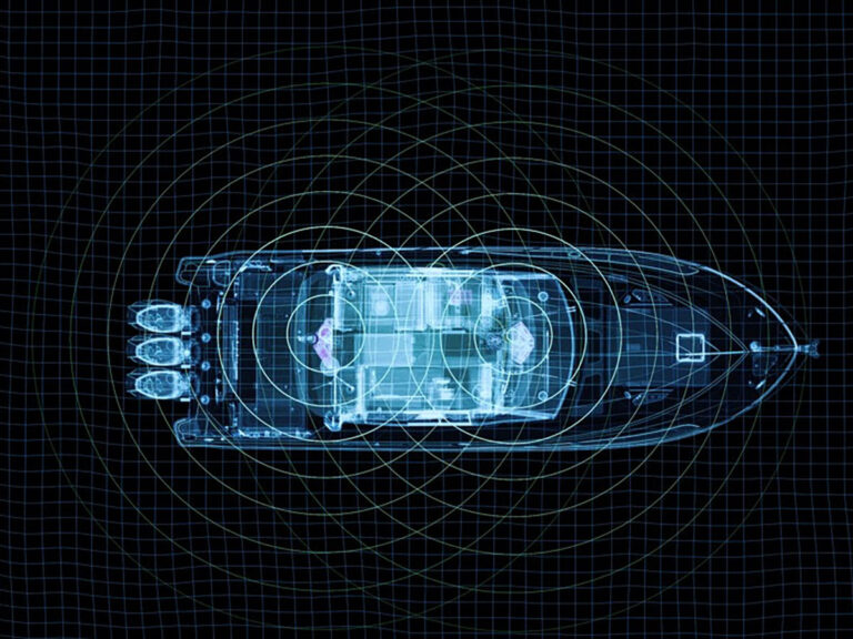 Boat tech at Fort Lauderdale Boat Show