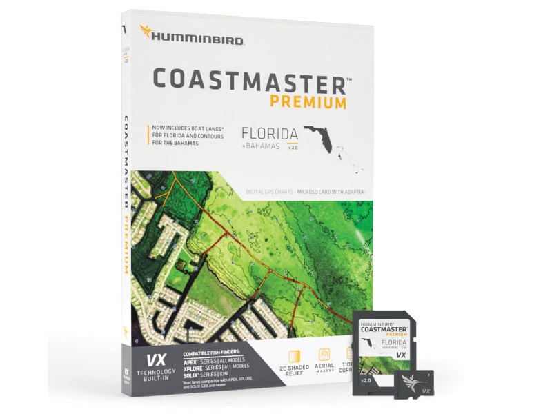 Humminbird CoastMaster Florida Premium Electronic Charts