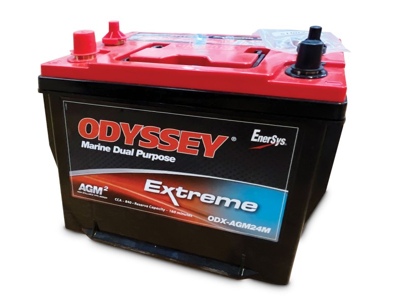 Battery for a boat