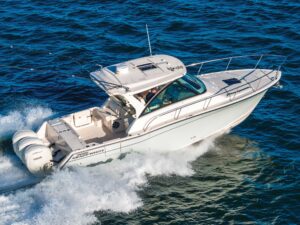 Grady-White Express 340 running offshore