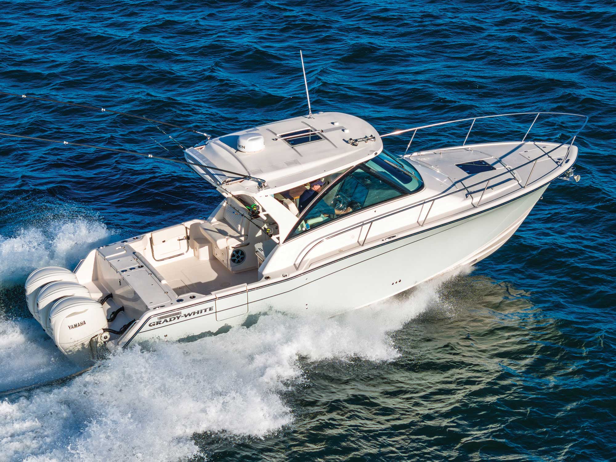 Grady-White Express 340 running offshore
