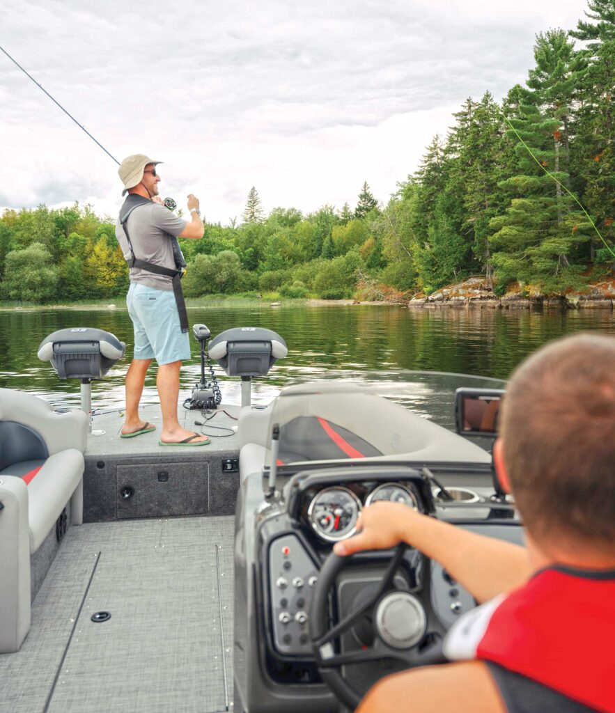 Princecraft Ventura 224 casting platform