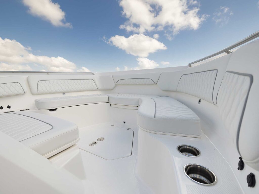 Pursuit S388 Sport bow seating