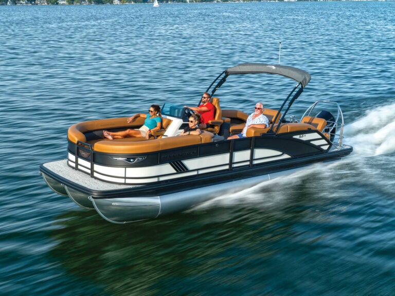 Bennington 24MSL running quickly