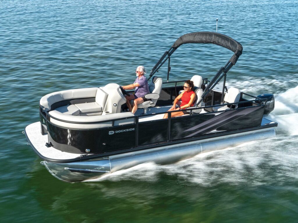 Forest River Dockside 20DF out for a cruise