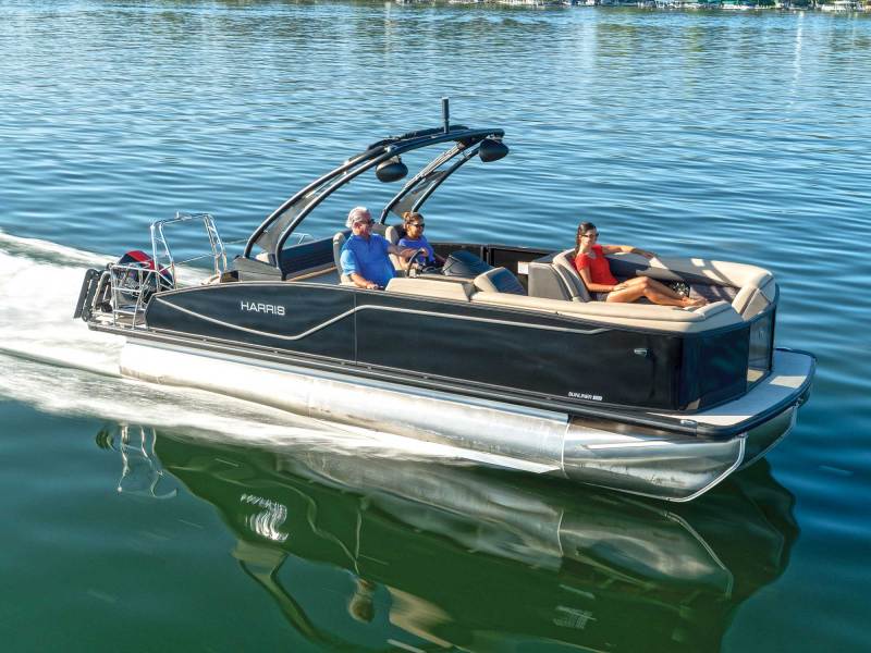 Harris Sunliner 230 Sport cruising