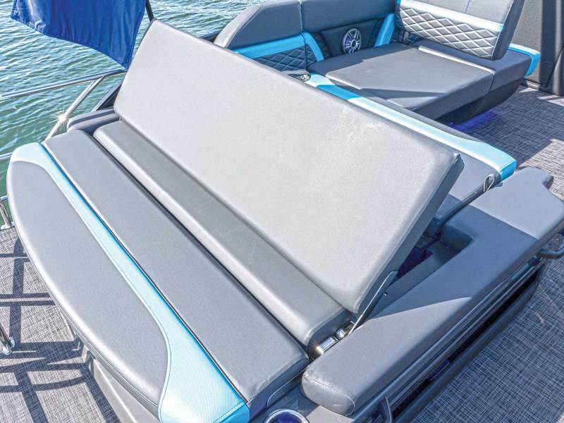 Monaco 235 Single Flip Lounge sunpad