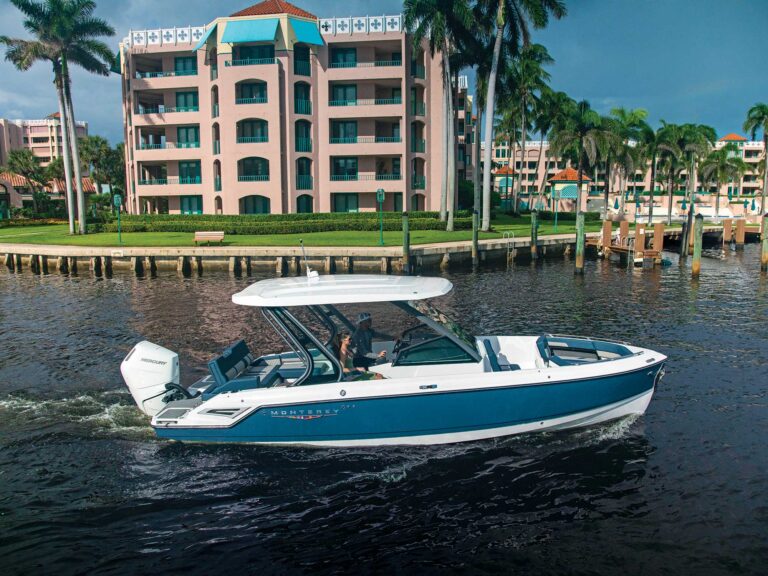 Monterey Elite 27 OB near docks