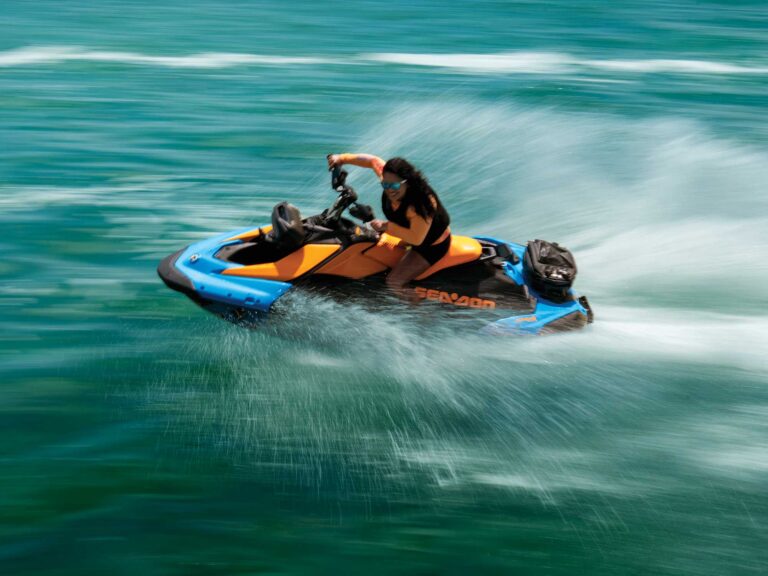 Sea-Doo Spark Trixx running fast