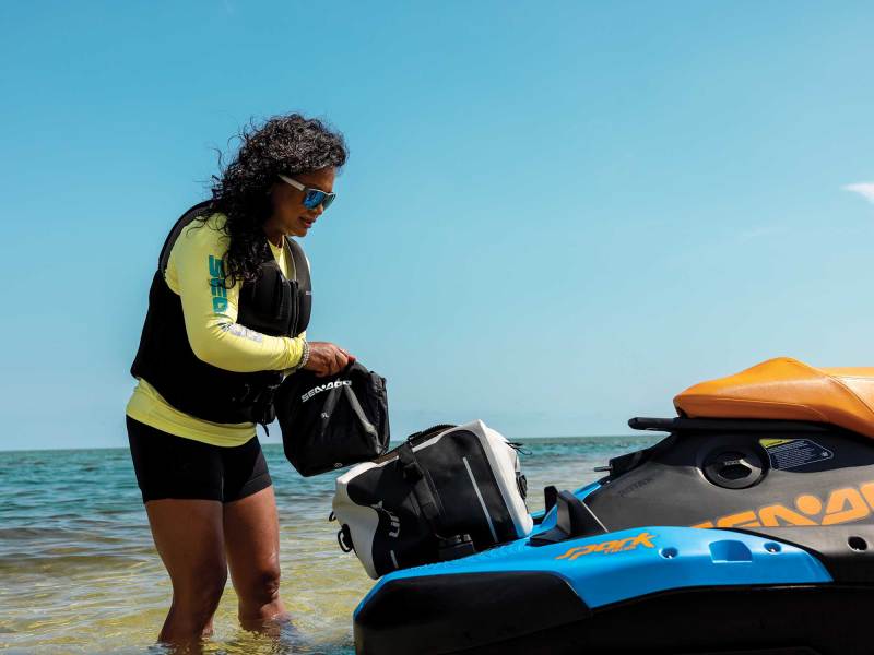 Sea-Doo Spark Trixx storage