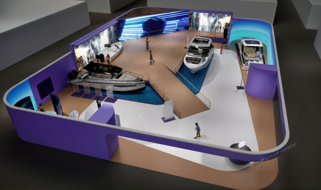 Brunswick CES display