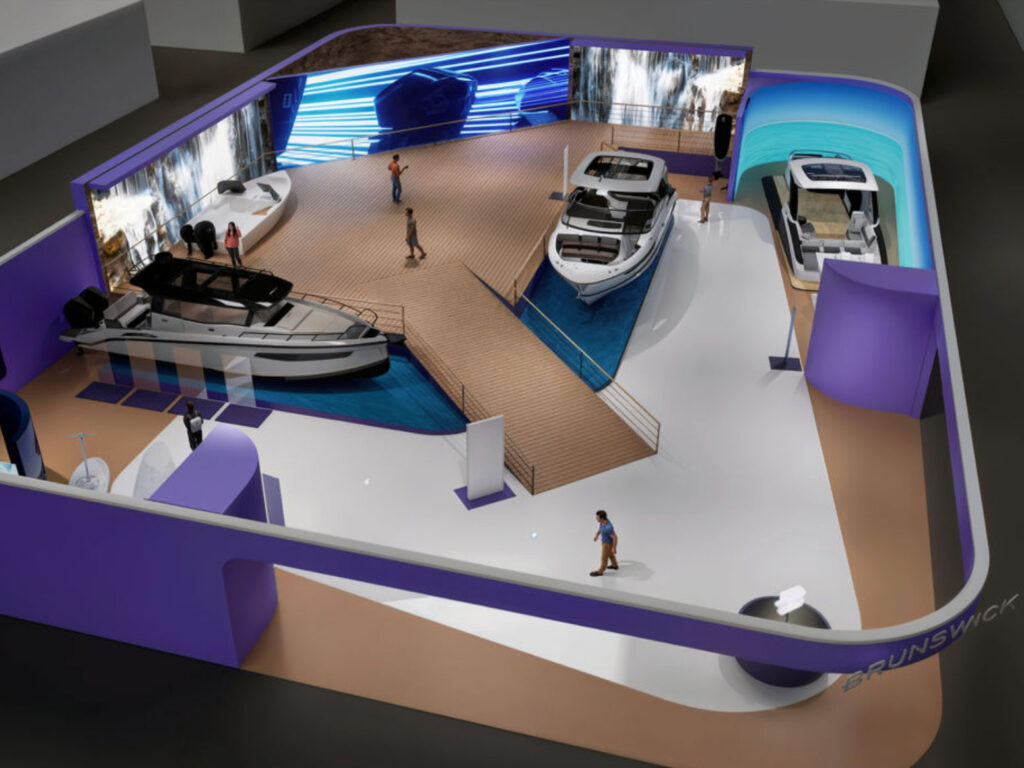 Brunswick CES display