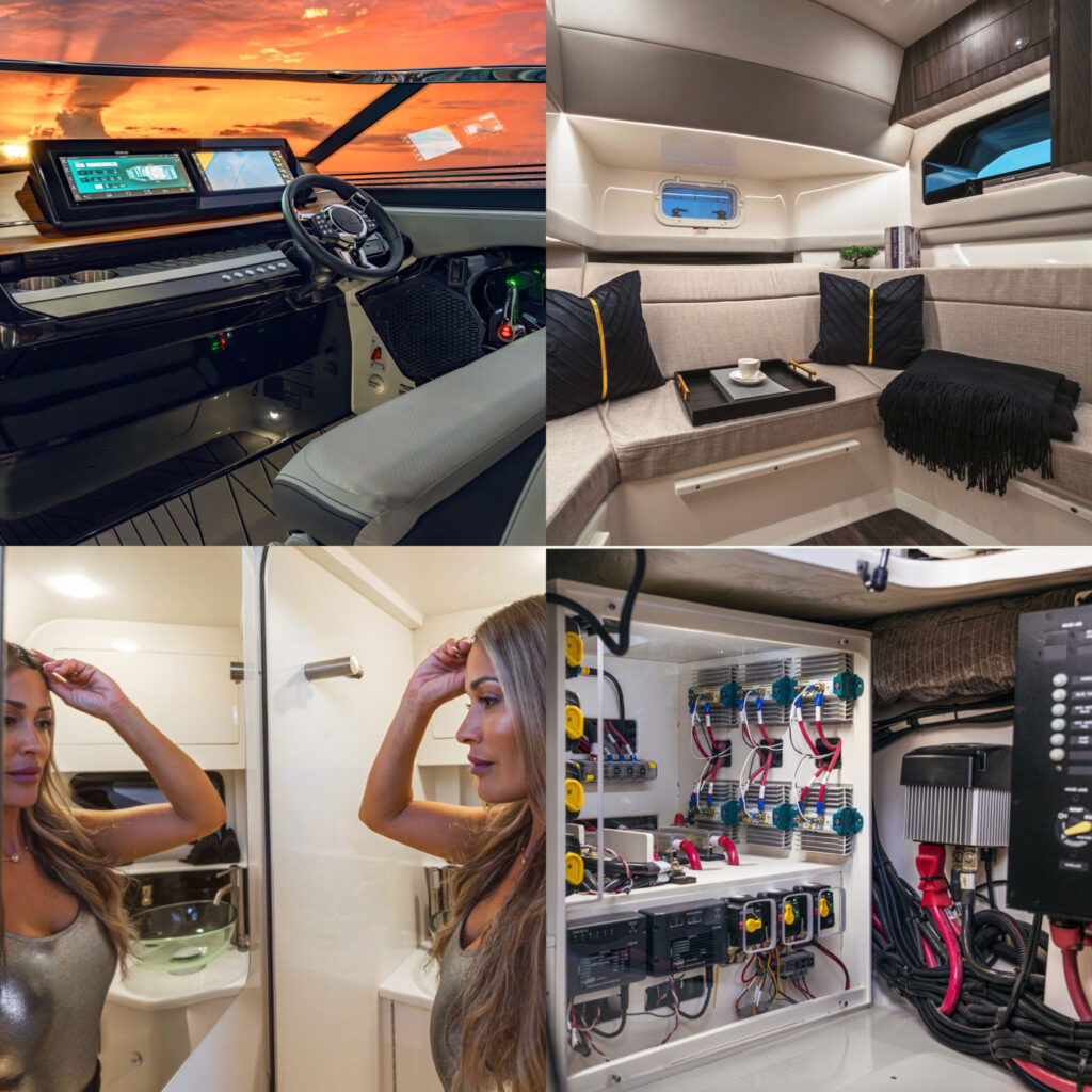 Sea Ray SLX 360 amenities