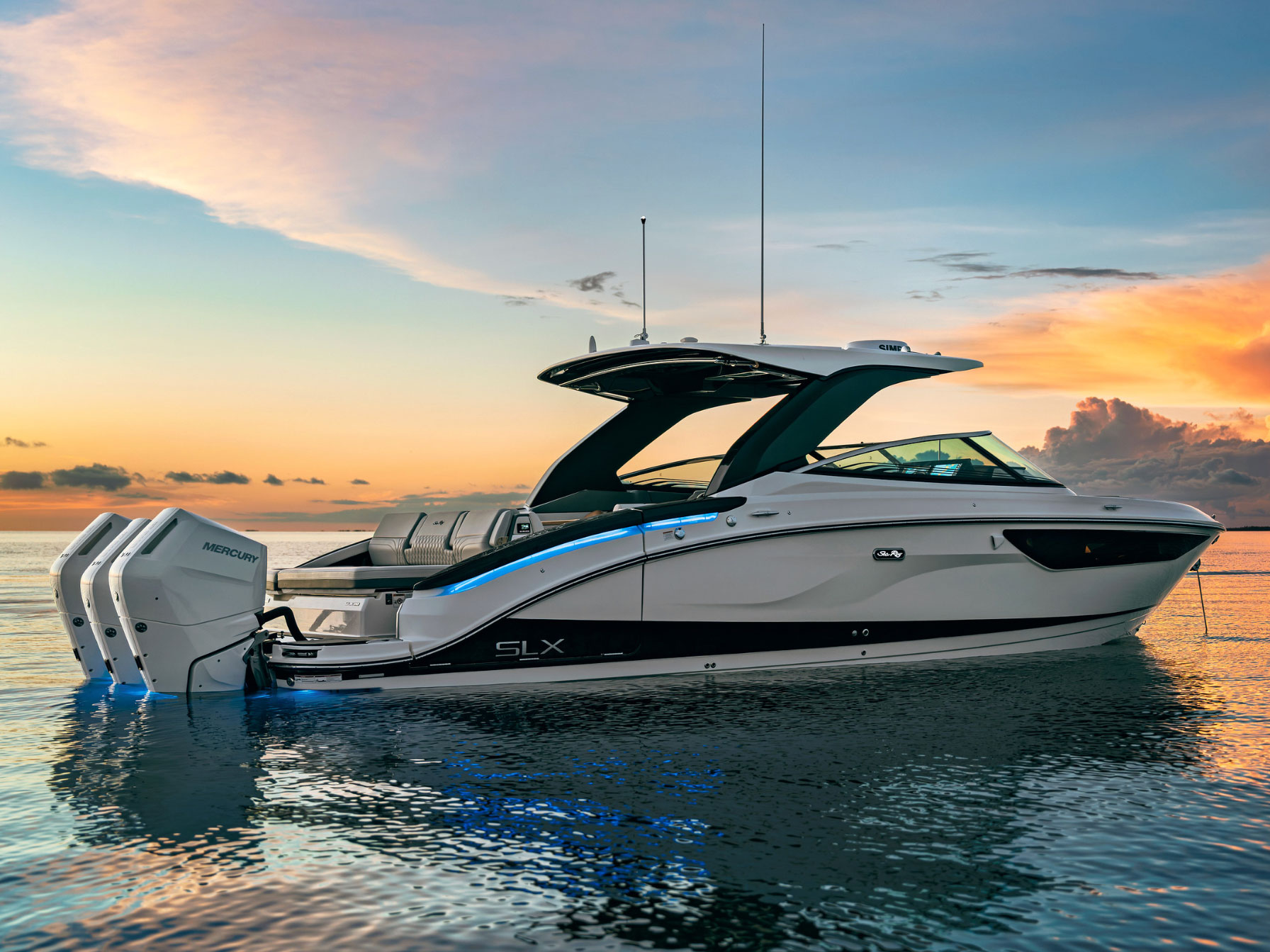 New Tech-Laden Sea Ray Drops At CES: The SLX 360 OB Debuts