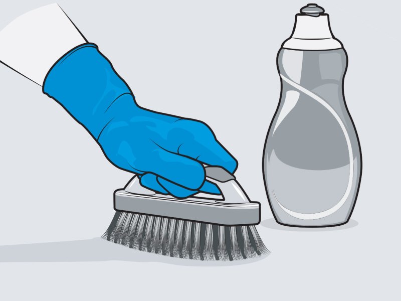Cleaning surface for new SeaDek