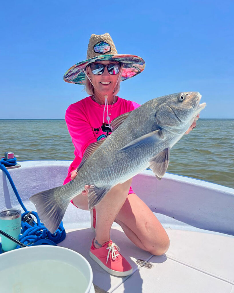 Cory Redwine with drum