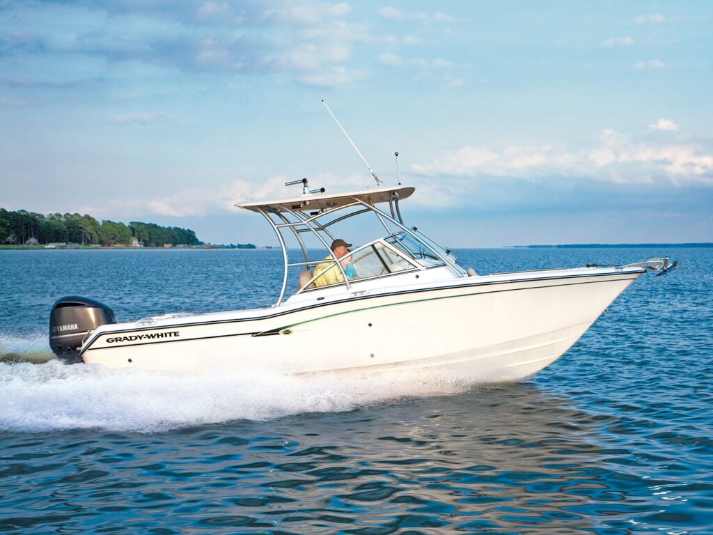 Grady-White dual console